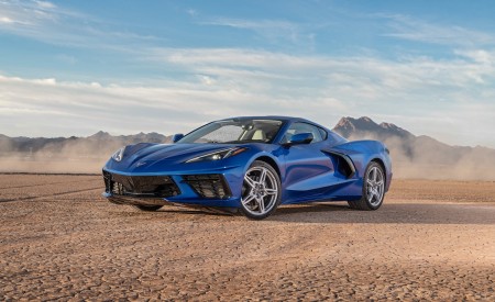 2020 Chevrolet Corvette Stingray (Color: Elkhart Lake Blue Metallic) Front Three-Quarter Wallpapers 450x275 (51)