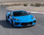 2020 Chevrolet Corvette Stingray (Color: Rapid Blue) Front Wallpapers 150x120