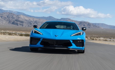 2020 Chevrolet Corvette Stingray (Color: Rapid Blue) Front Wallpapers 450x275 (77)