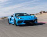 2020 Chevrolet Corvette Stingray (Color: Rapid Blue) Front Wallpapers 150x120