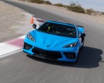 2020 Chevrolet Corvette Stingray (Color: Rapid Blue) Front Wallpapers 150x120