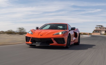 2020 Chevrolet Corvette Stingray (Color: Sebring Orange Tintcoat) Front Wallpapers 450x275 (2)