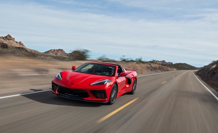 2020 Chevrolet Corvette Stingray (Color: Torch Red) Front Three-Quarter Wallpapers 450x275 (14)