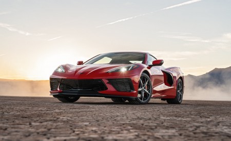 2020 Chevrolet Corvette Stingray (Color: Torch Red) Front Wallpapers 450x275 (24)