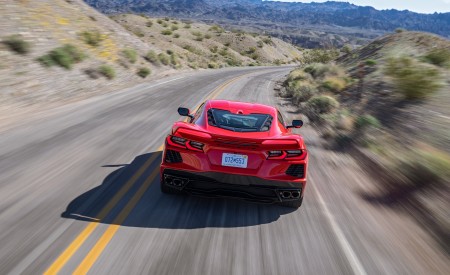 2020 Chevrolet Corvette Stingray (Color: Torch Red) Rear Wallpapers 450x275 (18)