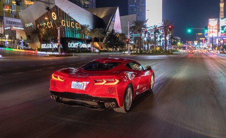 2020 Chevrolet Corvette Stingray (Color: Torch Red) Rear Wallpapers 450x275 (32)
