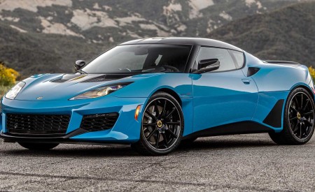 2020 Lotus Evora GT (Color: Cyan Blue) Front Three-Quarter Wallpapers 450x275 (2)