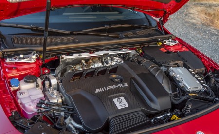 2020 Mercedes-AMG CLA 45 (Color: Jupiter Red) Engine Wallpapers 450x275 (13)