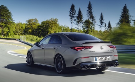 2020 Mercedes-AMG CLA 45 S 4MATIC+ Rear Three-Quarter Wallpapers 450x275 (63)