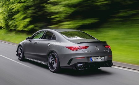 2020 Mercedes-AMG CLA 45 S 4MATIC+ Rear Three-Quarter Wallpapers 450x275 (64)