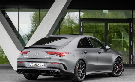 2020 Mercedes-AMG CLA 45 S 4MATIC+ Rear Three-Quarter Wallpapers 450x275 (73)