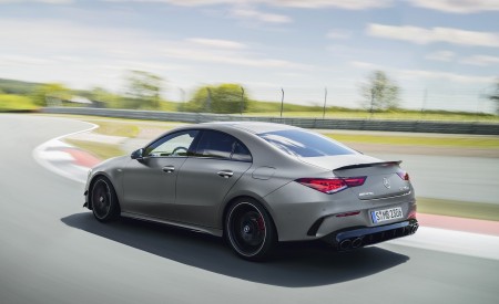 2020 Mercedes-AMG CLA 45 S 4MATIC+ Rear Three-Quarter Wallpapers 450x275 (65)