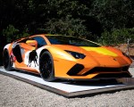 2019 Lamborghini Aventador S by Skyler Grey Front Three-Quarter Wallpapers 150x120 (6)