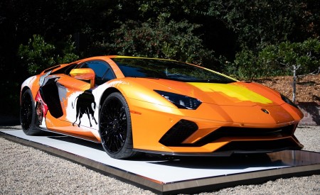 2019 Lamborghini Aventador S by Skyler Grey Front Three-Quarter Wallpapers 450x275 (6)