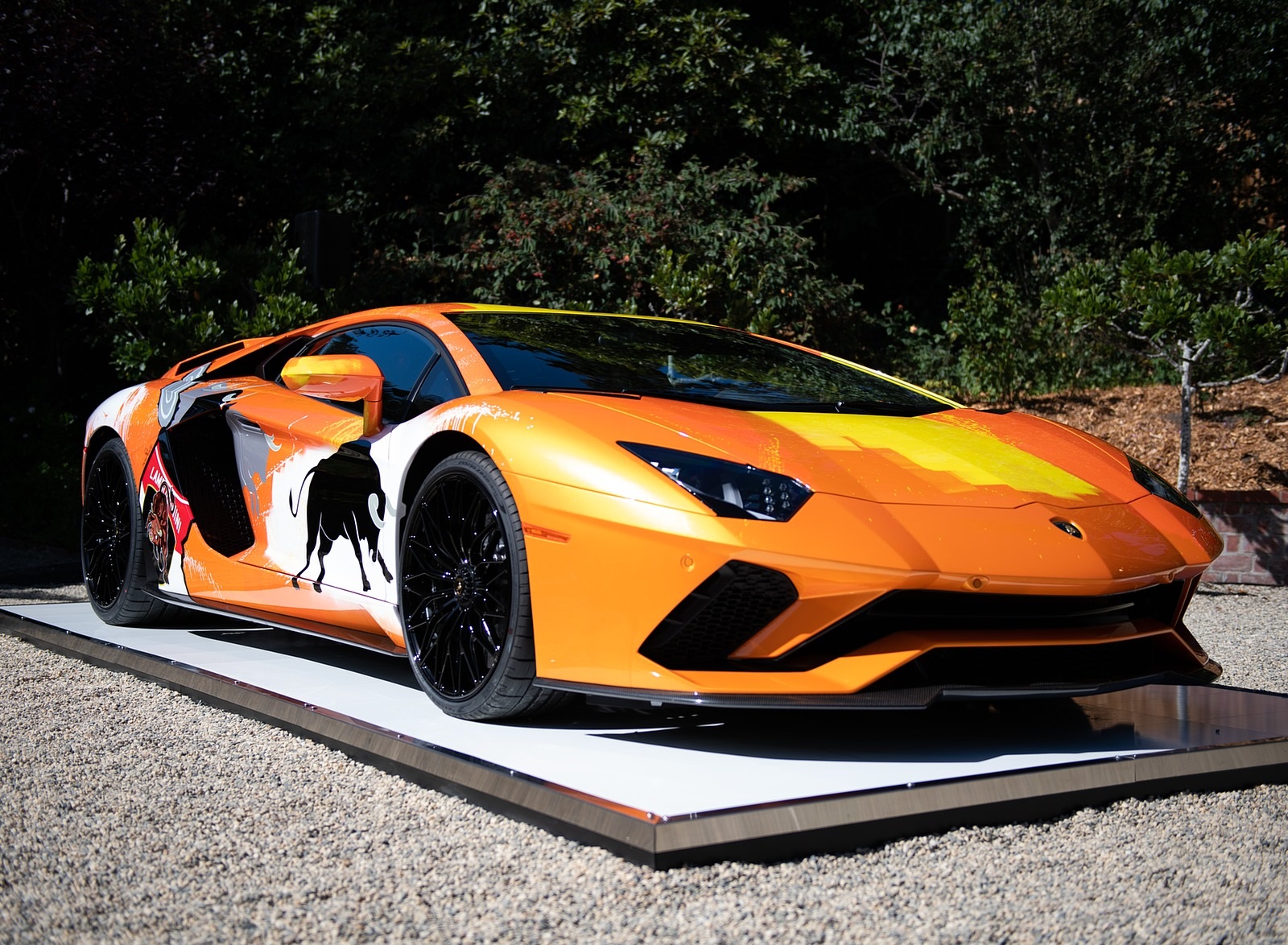 2019 Lamborghini Aventador S by Skyler Grey Front Three-Quarter Wallpapers (6)