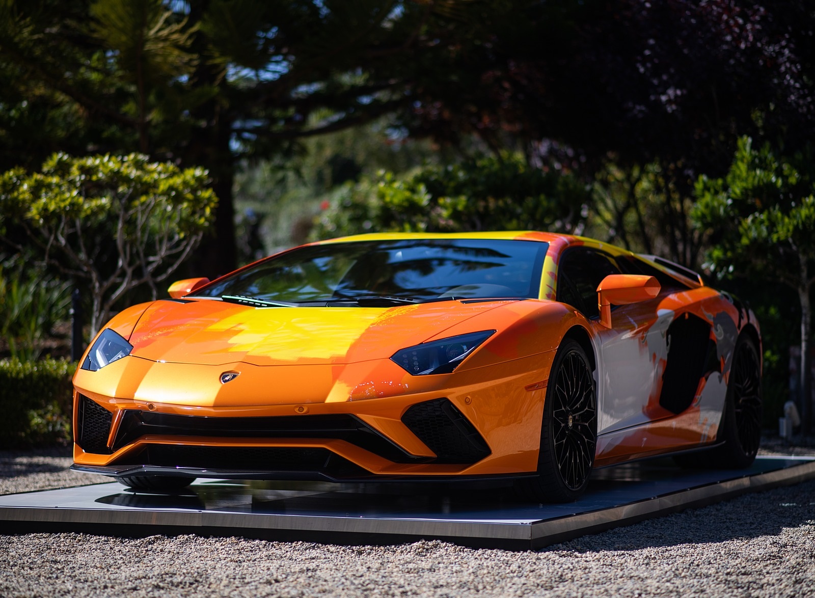2019 Lamborghini Aventador S by Skyler Grey Front Three-Quarter Wallpapers (7)