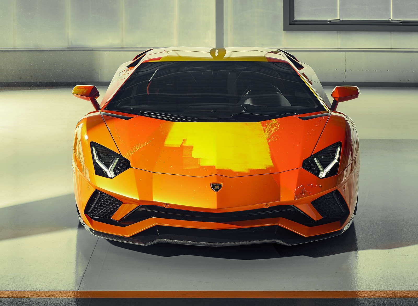 2019 Lamborghini Aventador S by Skyler Grey Front Wallpapers (9)