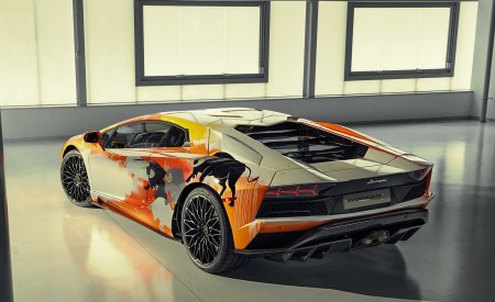 2019 Lamborghini Aventador S by Skyler Grey Rear Three-Quarter Wallpapers 450x275 (10)