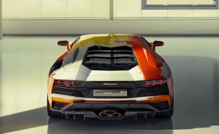 2019 Lamborghini Aventador S by Skyler Grey Rear Wallpapers 450x275 (11)