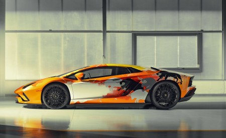 2019 Lamborghini Aventador S by Skyler Grey Side Wallpapers 450x275 (4)