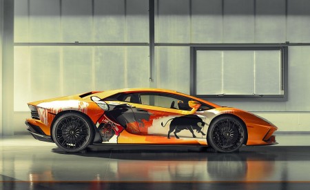 2019 Lamborghini Aventador S by Skyler Grey Side Wallpapers 450x275 (5)