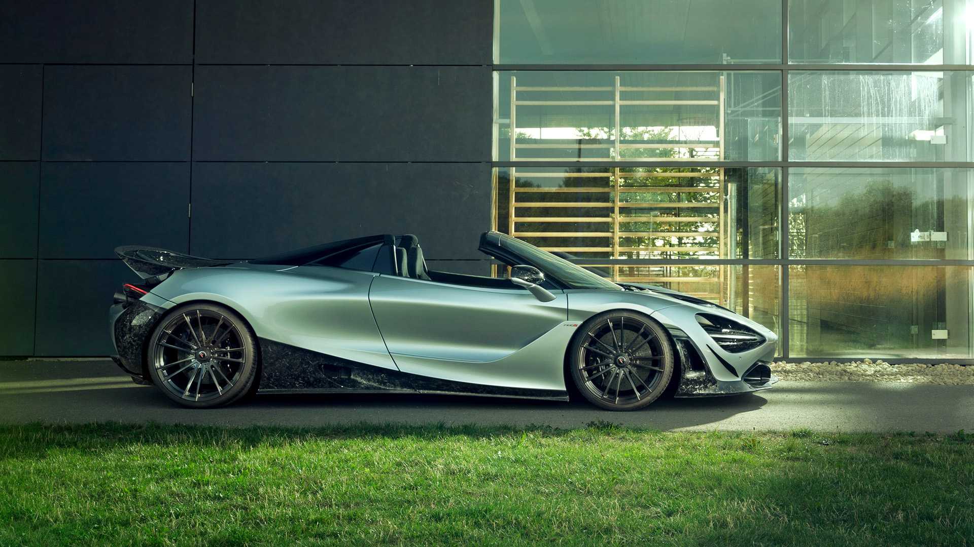2019 NOVITEC McLaren 720S Spider Side Wallpapers (8)