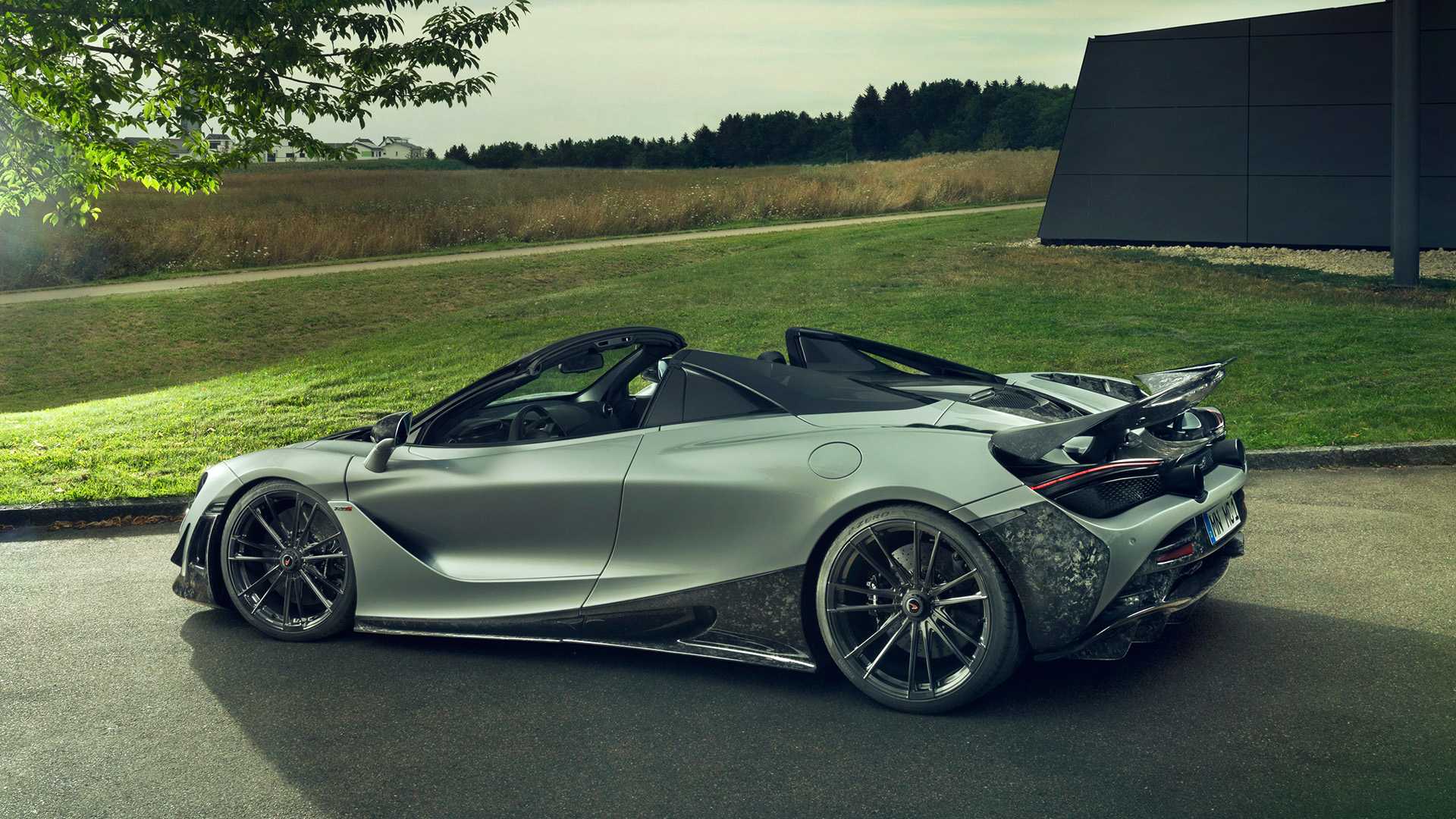 2019 NOVITEC McLaren 720S Spider Side Wallpapers (9)