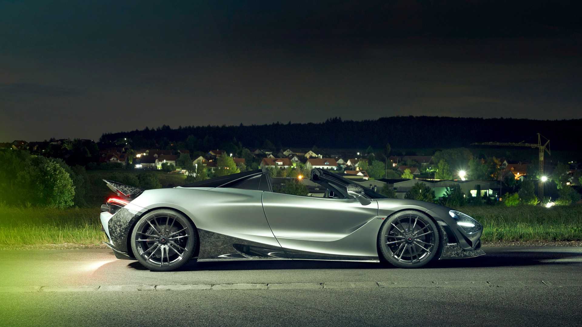2019 NOVITEC McLaren 720S Spider Side Wallpapers (10)