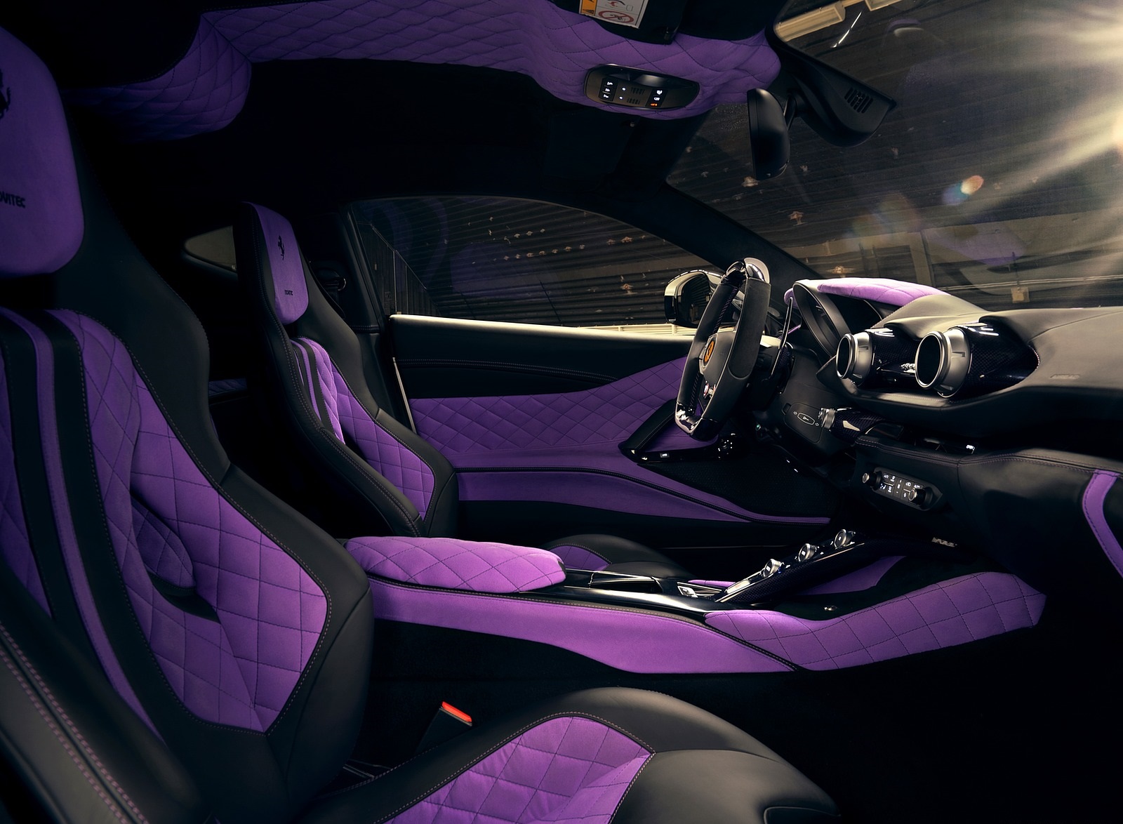 2019 NOVITEC N-LARGO based on Ferrari 812 Superfast Interior Wallpapers (14)