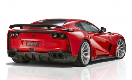 2019 NOVITEC N-LARGO based on Ferrari 812 Superfast Rear Three-Quarter Wallpapers 450x275 (23)