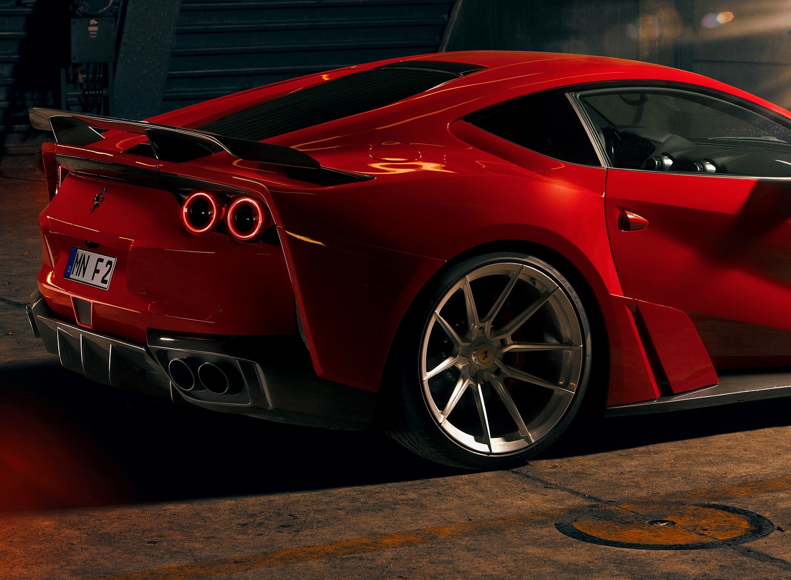 2019 NOVITEC N-LARGO based on Ferrari 812 Superfast Spoiler Wallpapers #13 of 27