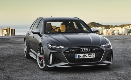 2020 Audi RS 6 Avant (Color: Daytona Gray Matt) Front Wallpapers 450x275 (88)