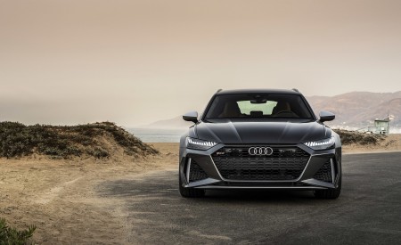 2020 Audi RS 6 Avant (Color: Daytona Gray Matt) Front Wallpapers 450x275 (74)