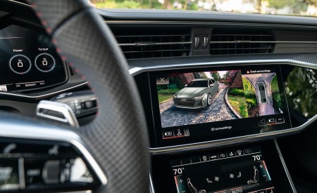 2020 Audi RS 6 Avant (Color: Nardo Gray; US-Spec) Central Console Wallpapers  450x275 (35)