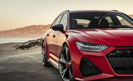 2020 Audi RS 6 Avant (Color: Tango Red) Headlight Wallpapers 450x275 (58)