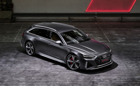 2020 Audi RS 6 Avant Front Three-Quarter Wallpapers 450x275 (105)