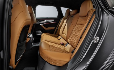 2020 Audi RS 6 Avant Interior Rear Seats Wallpapers 450x275 (117)