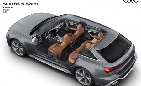 2020 Audi RS 6 Avant Interior Wallpapers 450x275 (95)