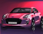 2020 Ford Puma Design Sketch Wallpapers 150x120 (40)