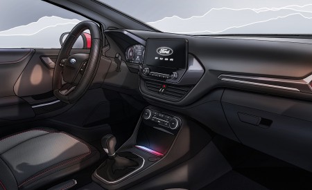 2020 Ford Puma Design Sketch Wallpapers 450x275 (50)