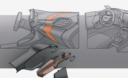 2020 Ford Puma Design Sketch Wallpapers 450x275 (49)