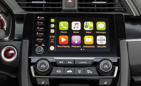 2020 Honda Civic Hatchback Central Console Wallpapers 450x275 (13)