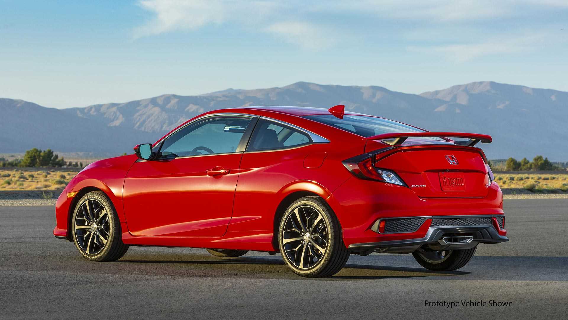2020 Honda Civic Si Coupe Rear Three-Quarter Wallpapers (6)