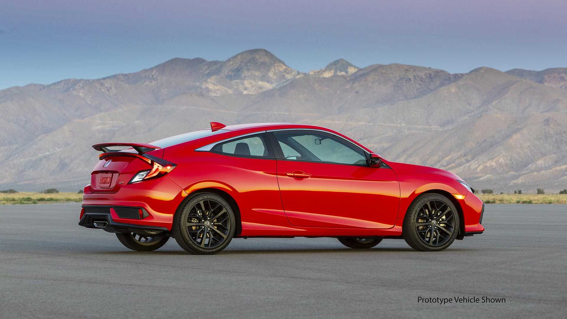2020 Honda Civic Si Coupe Rear Three-Quarter Wallpapers (7)