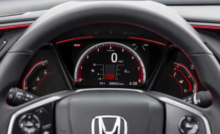 2020 Honda Civic Si Sedan Digital Instrument Cluster Wallpapers 450x275 (19)