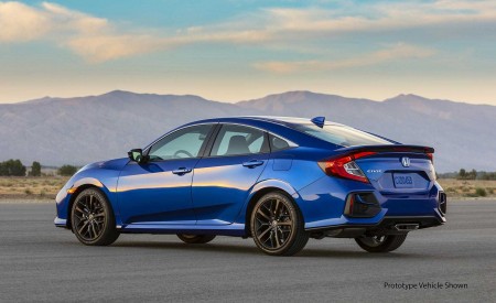 2020 Honda Civic Si Sedan Rear Three-Quarter Wallpapers 450x275 (5)