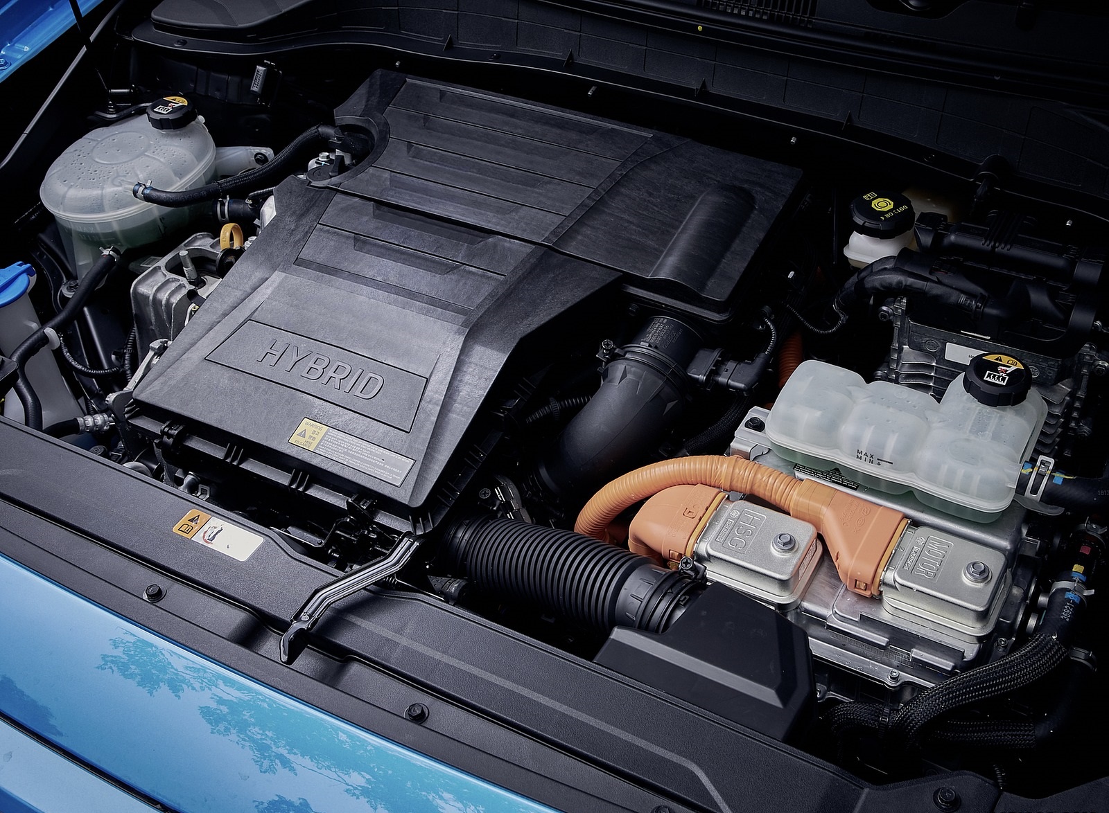 2020 Hyundai Kona Hybrid (Euro-Spec) Engine Wallpapers (14)