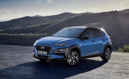 2020 Hyundai Kona Hybrid (Euro-Spec) Front Three-Quarter Wallpapers 450x275 (7)
