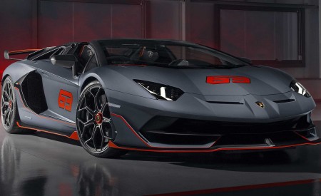 2020 Lamborghini Aventador SVJ 63 Roadster Front Three-Quarter Wallpapers 450x275 (3)