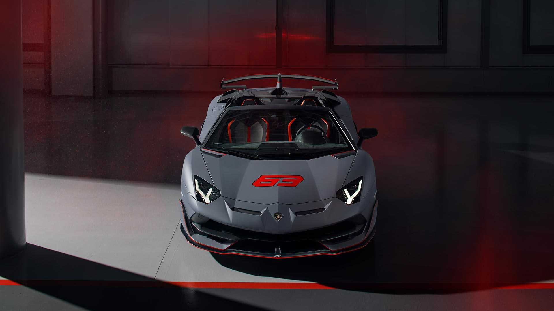 2020 Lamborghini Aventador SVJ 63 Roadster Front Wallpapers (2)
